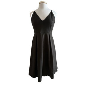 Elia Cher Women's 12/14 Timeless Criss Cross Back Pocket Dress Sexy Party Goth‎